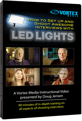 How to Set up and Shoot Awesome Interviews with LED Lights (DVD)